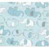 imageHudson Baby Unisex Baby Cotton Flannel Receiving Blankets Bundle Mustache Hat One SizeBoy New Elephant