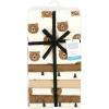 imageHudson Baby Unisex Baby Cotton Flannel Receiving Blankets Bundle Mustache Hat One SizeBrown Bear