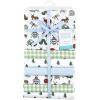 imageHudson Baby Unisex Baby Cotton Flannel Receiving Blankets Bundle Mustache Hat One SizeBugs