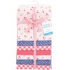 imageHudson Baby Unisex Baby Cotton Flannel Receiving Blankets Bundle Mustache Hat One SizeCherry Sweet