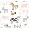 imageHudson Baby Unisex Baby Cotton Flannel Receiving Blankets Bundle Mustache Hat One SizeCute Farm