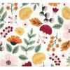 imageHudson Baby Unisex Baby Cotton Flannel Receiving Blankets Bundle Mustache Hat One SizeFall Botanical