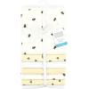 imageHudson Baby Unisex Baby Cotton Flannel Receiving Blankets Bundle Mustache Hat One SizeHoney Bee
