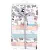 imageHudson Baby Unisex Baby Cotton Flannel Receiving Blankets Bundle Mustache Hat One SizeZoo Animals