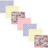 Pink Blue Pretty Floral