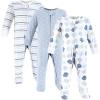 imageHudson Baby Unisex Baby Cotton Sleep and PlayMulti Color Boy Elephant