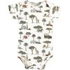 imageHudson Baby Unisex Baby Cotton Bodysuit Pant and Bib SetGoing on Safari