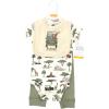 imageHudson Baby Unisex Baby Cotton Bodysuit Pant and Bib SetGoing on Safari