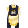 imageHudson Baby Unisex Baby Cotton Bodysuit Pant and Bib SetHola Ladies