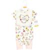 imageHudson Baby Unisex Baby Cotton Bodysuit Pant and Bib SetSoft Painted Floral