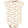 imageHudson Baby Unisex Baby Cotton Bodysuit Pant and Bib SetSunshine Rainbows