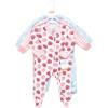 imageHudson Baby Unisex Baby Cotton Sleep and PlayStrawberry Love