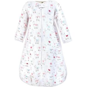 imageHudson Baby Unisex Baby Long Sleeve Muslin Sleeping Bag Wearable Blanket Sleep SackLlama
