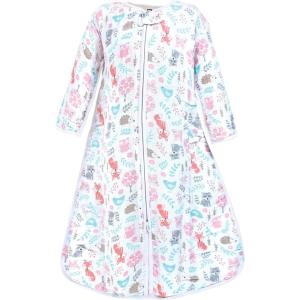 imageHudson Baby Unisex Baby Long Sleeve Muslin Sleeping Bag Wearable Blanket Sleep SackWoodland Fox