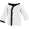 imageHudson Baby Unisex Baby Thermal Preemie Layette Set 4pcBlack White Dots