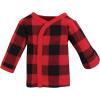 imageHudson Baby Unisex Baby Thermal Preemie Layette Set 4pcBuffalo Plaid