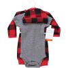 imageHudson Baby Unisex Baby Thermal Preemie Layette Set 4pcBuffalo Plaid