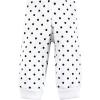 imageHudson Baby Unisex Thermal Preemie Layette Set 4pc Long Sleeve OutfitBlack White Dots
