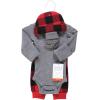 imageHudson Baby Unisex Thermal Preemie Layette Set 4pc Long Sleeve OutfitBuffalo Plaid