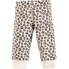 imageHudson Baby Unisex Thermal Preemie Layette Set 4pc Long Sleeve OutfitLeopard