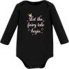 imageHudson Baby Unisex Baby Cotton BodysuitsFairytale Princess