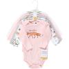 imageHudson Baby Unisex Baby Cotton BodysuitsGirl Magical Woodland