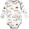 imageHudson Baby Unisex Baby Cotton BodysuitsGirl Magical Woodland
