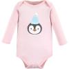 imageHudson Baby Unisex Baby Cotton BodysuitsGirl Penguin