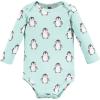 imageHudson Baby Unisex Baby Cotton BodysuitsGirl Penguin