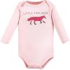 imageHudson Baby Unisex Baby Cotton BodysuitsGirl Woodland Animals