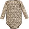 imageHudson Baby Unisex Baby Cotton BodysuitsLeopard Pumpkin