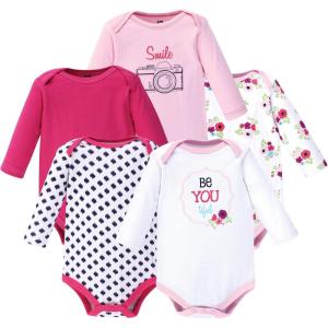 imageHudson Baby Unisex Baby Cotton BodysuitsBeyoutiful