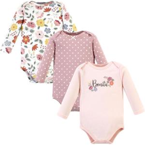imageHudson Baby Unisex Baby Cotton BodysuitsBonita