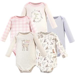 imageHudson Baby Unisex Baby Cotton BodysuitsEnchanted Forest