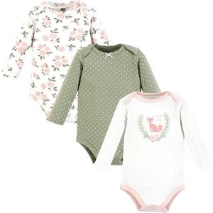 imageHudson Baby Unisex Baby Cotton BodysuitsLittle Love Fox