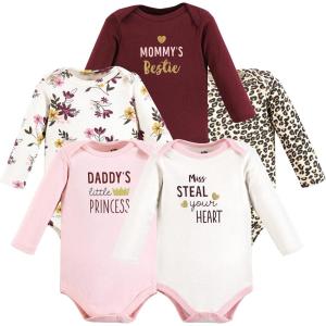 imageHudson Baby Unisex Baby Cotton BodysuitsSteal Your Heart