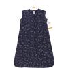 imageHudson Baby Unisex Baby Cotton Sleeveless Wearable Sleeping Bag Sack BlanketNavy Constellation