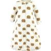 imageHudson Baby Unisex Baby Cotton Wearable Sleeping Bag Sack Blanket Brown Bear Long Sleeve 39 Months
