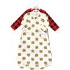 imageHudson Baby Unisex Baby Cotton Wearable Sleeping Bag Sack Blanket Brown Bear Long Sleeve 39 Months