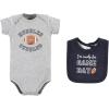 imageHudson Baby babyboys Av2024hudson Baby Unisex Baby Cotton Sleep and Play Bodysuit and Bandana Bib Set607dbe08Football Huddles