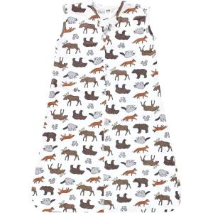imageHudson Baby Unisex Baby Cotton Sleeveless Wearable Sleeping Bag Sack BlanketAnimal Adventure