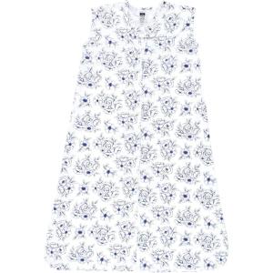 imageHudson Baby Unisex Baby Cotton Sleeveless Wearable Sleeping Bag Sack BlanketBlue Toile
