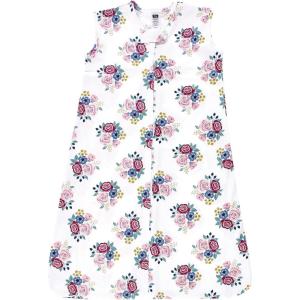 imageHudson Baby Unisex Baby Cotton Sleeveless Wearable Sleeping Bag Sack BlanketBlush Navy Floral