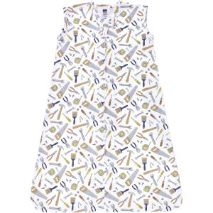 imageHudson Baby Unisex Baby Cotton Sleeveless Wearable Sleeping Bag Sack BlanketConstruction Work