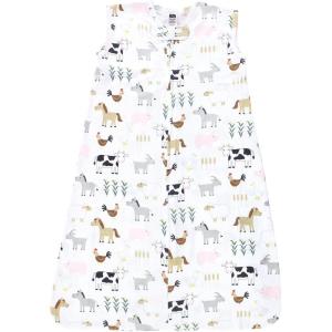 imageHudson Baby Unisex Baby Cotton Sleeveless Wearable Sleeping Bag Sack BlanketCute Farm