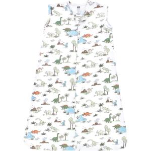 imageHudson Baby Unisex Baby Cotton Sleeveless Wearable Sleeping Bag Sack BlanketDinosaur Adventures