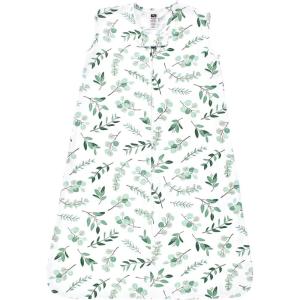 imageHudson Baby Unisex Baby Cotton Sleeveless Wearable Sleeping Bag Sack BlanketEucalyptus