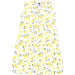 imageHudson Baby Unisex Baby Cotton Sleeveless Wearable Sleeping Bag Sack BlanketLemon