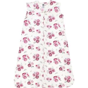 imageHudson Baby Unisex Baby Cotton Sleeveless Wearable Sleeping Bag Sack BlanketRose