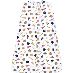 imageHudson Baby Unisex Baby Cotton Sleeveless Wearable Sleeping Bag Sack BlanketSports Fan